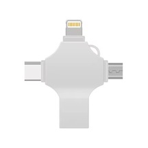 Otg 4in1 Cep Telefonu Çok Fonksiyonlu Usb Flash Bellek 128 Gb Type-c, Micro Sd Ve Kart Okuyucu 1 Adet