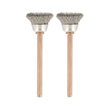 Dremel 531 Paslanmaz Çelik Fırça, Paslanmaz Çelik Ve Gümüş Temizleme, 13 Mm, 2'li
