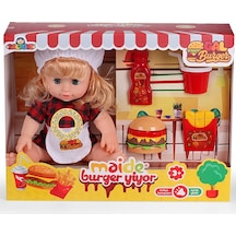 Galtoys Maide Burger Yiyor Türkçe Konuşan Bebek Glt1105