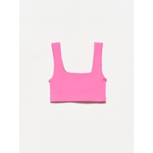 Dilvin 20167 Crop Top-ekru 001