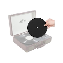 Midex Pk-3 Plak Çalarlar İçin Profesyonel Kaymaz Disk Koruyucu Ped Siyah