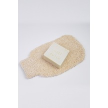 Seltar Home Goods El Yapımı Keçi Sütlü Sabun 125 G + Banyo Lifi