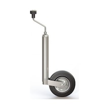 Römork ve Karavan Destek Tekerleği - 150 Kg - 48 Mm Gövde