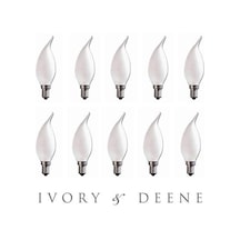10 Adet Çok Kaliteli E14 Duy 5 Watt, 4200 Kelvin Beyaz Işık Led Ampul, Avize Şamdan Ampulü Mum Ampul
