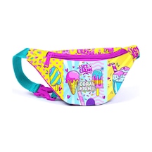 Coral High Kids Mixed Dondurma Desenli Bel Çantası 11521 Sarı
