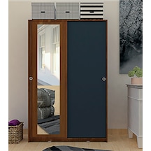 Metalia Gm 345 Sedef Sürgülü Aynali Gardrop Dolap