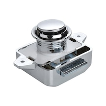 Shuıvan Basçek Dolap Kilidi Yuvarlak 26mm - Parlak-326