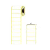 Boş Yapışkanlı Barkod Termal Etiket -kuşe Etiket - Pp Opak Etiket 50mmx100mm