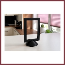 Storeşahin 3d Baskı Modern Fotoğraf Çerçevesi - Masaüstü Ve Raf Üstü Dekoratif Resimlik-siyah Shn0720