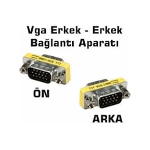 Hd15 Vga-vga Erkek-erkek M2m 15 Pin Adaptör