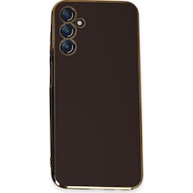 Samsung Galaxy Uyumlu, M14 5g Kılıf Volet Silikon - Siyah