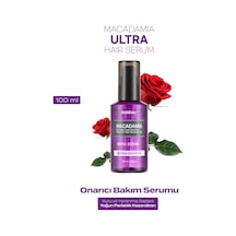 Yıpranmış Kuru Saçları Parlatan Onarıcı Serum Kundal Macadamia Ultra Hair Serum English Rose