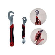 Çok Fonksiyonlu Ergonomik Ayarlanabilir Büyük Küçük Akıllı Pense Anahtar 2li Set 4915