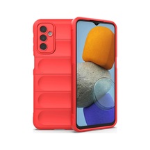 Samsung Uyumlu Galaxy M23 Kılıf Optimum Silikon - Kırmızı 0.2M-Çok Renkli