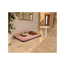 Kedi Ve Köpek Yer Minderi Ve Matı Üst Kalite Boncuk Elyaf Kaydırmaz Taban Kedi Ve Köpek Yatağı Pembe - 939865126