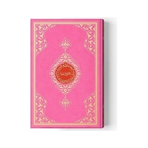 2 Renkli Pembe Rahle Boy Kur'an-ı Kerim
