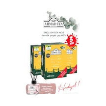 English Tea No.1 Demlik Poşet Çay 40'lı 3 Paket Ve Oda Kokusu
