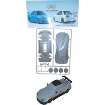 Teknosanat 3d Baskı Nissan Gtr R34 Model Maket Kiti - Stem Eğitici Kit Card Dıy