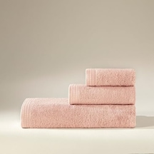 Bambu 85x150 Cm Banyo Havlusu Rose Açık Gri