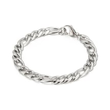 Chavin 6 mm Figaro Gri Çelik Erkek Bileklik et85by-6