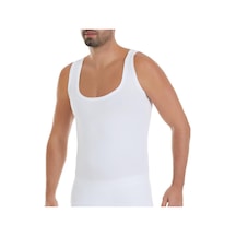 3 Adet Yıldız Erkek Modal Derin Yaka Atlet Beyaz 330 Beyaz