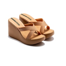 Ipanema High Fashion Slide Kadın Terlik Bej 35/40 Bej