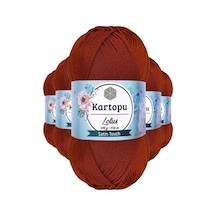 5 Adet Lotus Bikini Büstiyer Bluz Örgü İpi  K834 Taba