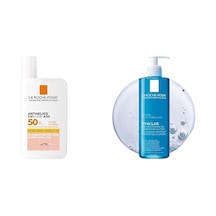Yüz Bakım Seti: Anthelis Uvmune Fluid Güneş Kremi & Yağlı Ve Sivilceye Eğilimli Ciltler İçin Jel 50ml 0