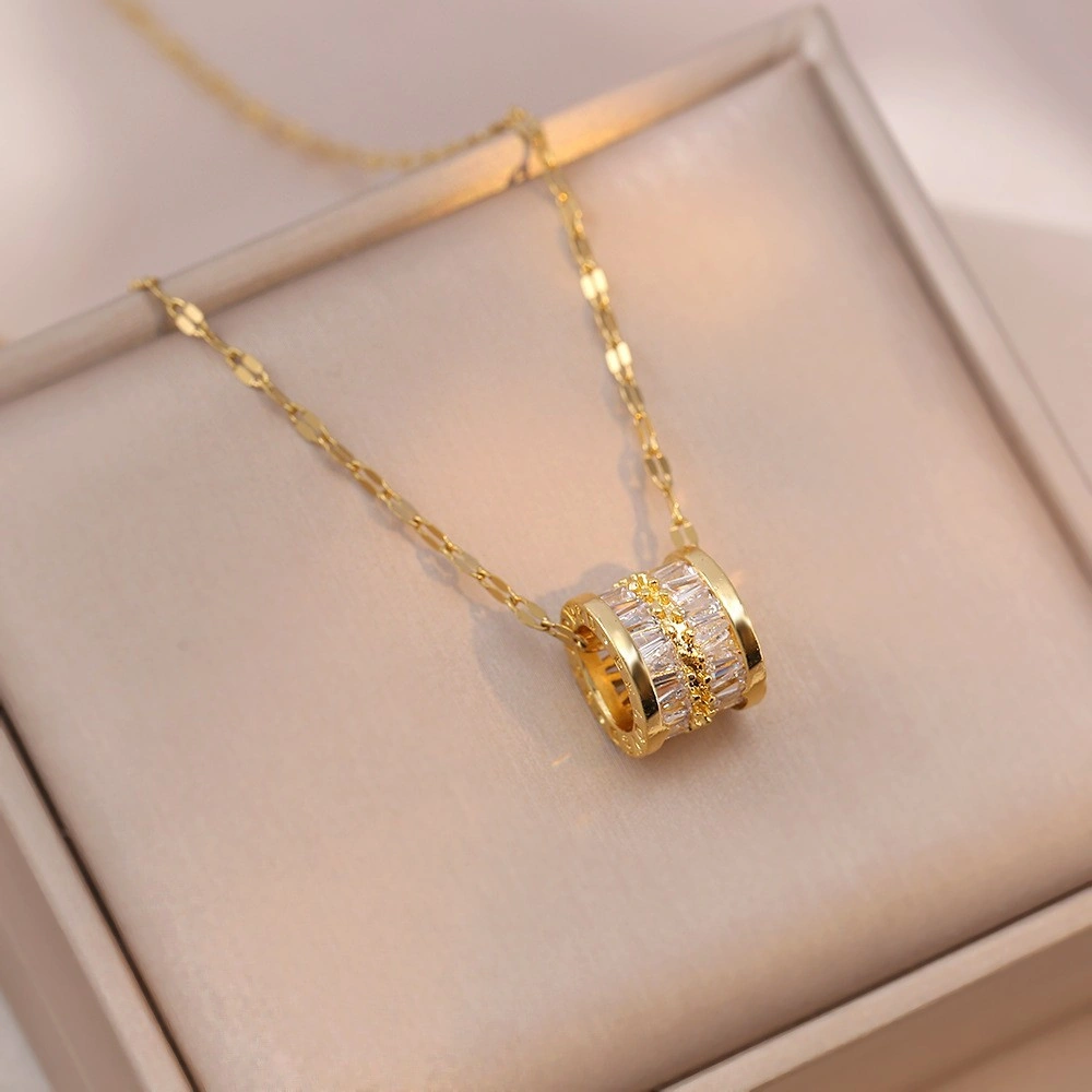 Kalp Şeklinde Yaratıcı Tasarım Titanyum Çelik Kolye No.49 Çok REnkli