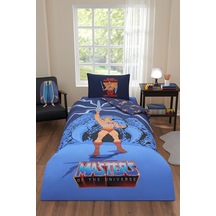 Özdilek Nevresim Takımı Ranforce Tek Kişilik He-man Lisanslı Çok renkli