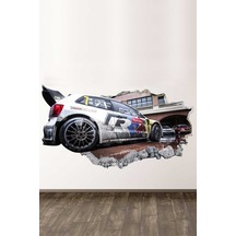 Spor Arabalar Full Hd Çocuk Odası Duvar Sticker