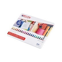 Edding 1200 İnce Uçlu Keçeli Kalem - 20 Parlak Renkli Set - Yuvarlak Uçlu 1 Mm Genel