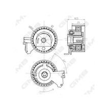 Citroen C3 Triger Gergi Bilyasi 1.4 2011-2014 Gmb Gtb0230