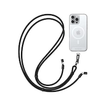 Satechi Onthego Crossbody Lanyard Kablo Siyah St-lotglk