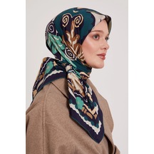 Levidor Royal Eşarp Etnik Desen Lacivert lacivert