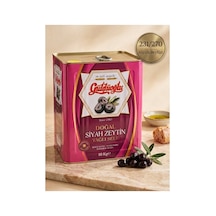 Yağlı Sele Siyah Zeytin 10 Kg Teneke - 230/270 Kalibre İri Boy