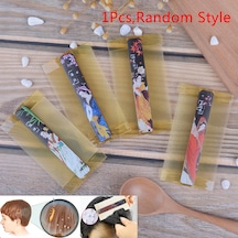 Çift Taraflı Kafa Bit Tarağı Reçine Yoğun Dişli Tarak Kepek Önleyici Tarak Kuaförlük Tarağı Saç Bakım Aksesuarları Aracı Bit Tarağı