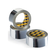 Sgs 2533 Isıya Dayanıklı Alüminyum Folyo Bant Yüksek Yapışkan Güçlü 44 Mm 10 M