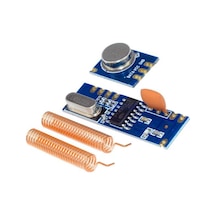 Robodünya-433Mhz Stx882+Srx882 Rf Kablosuz Alıcı Ve Verici Seti