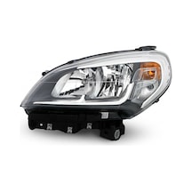 Ayfar 505311 Fiat Doblo 2015 Ve Sonrası Sol Far Motorlu Krom Çerçeveli