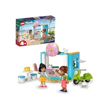 Friends Donut Dükkanı 41723-4 Yaş Ve Üzeri Çocuklar İçin Liann Ve Leo Mini Bebekleri İçeren Oyuncak Yapım Se