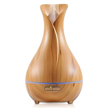 550 Ml Hava Nemlendirici Buhar Makinesi Ultrasonik Aroma Difüzör Oda Nemlendirici 7 Led Işıklı