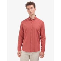 Pierre Cardin Erkek Kiremit Gömlek Desenli 50325356-vr031