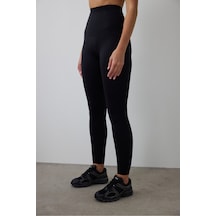 Penti Siyah Extra Yüksek Bel Miracle Pop Up (Push Up) Tayt