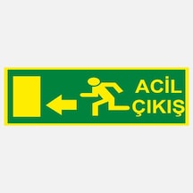 Ekstrafix Yf061 12x25 Fosforlu Acil Çıkış