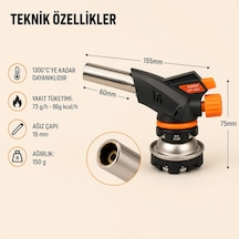 3+1 Çakmaklı Pürmüz Yedek Kartuşu Kamp Gazı 400 Ml Piknik Kamp Mangal Mutfak Ateş Tutuşturucu Yeşil