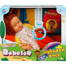 Mey İthalat Uykudan Önce Bebeği Masal Anlatan Pinokyo 40 Cm