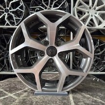 15 İnç 5x108 Ford St Connect Uyumlu Gun Metal Elmas Kesim Jant