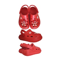 Cross Anatomik Kırmızı Eva Plaj Deniz Günlük Çocuk Terlik 755 Kırmızı