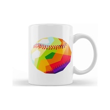Baseball Kupa Bardak Porselen Karışık